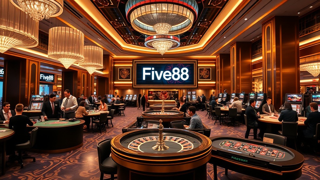 Khám Phá Casino Five88 - Trải Nghiệm Đỉnh Cao Cùng Các Game Đỉnh Nhất Hiện Nay