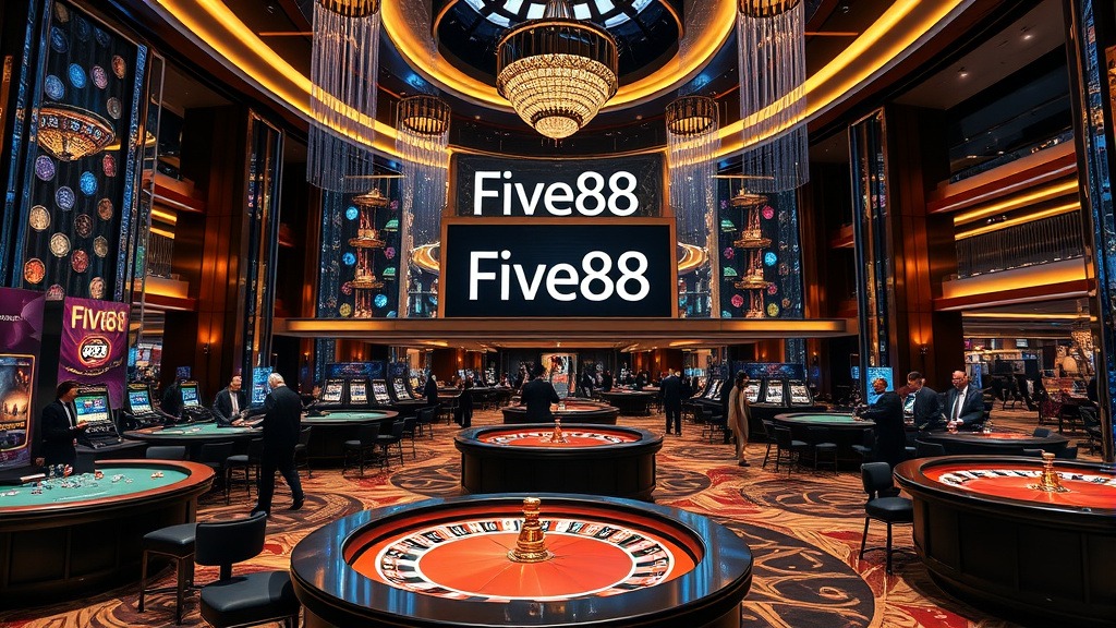 Khám Phá Casino Five88 - Trải Nghiệm Đỉnh Cao Cùng Các Game Đỉnh Nhất Hiện Nay