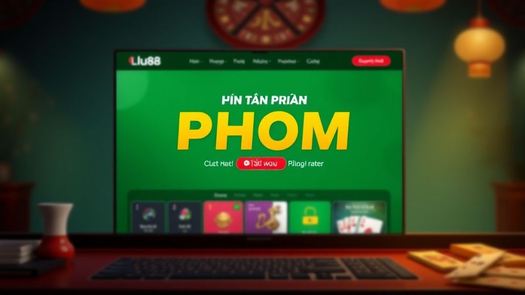 Bài phỏm lu88 - Trải nghiệm giải trí đỉnh cao cùng nền tảng hàng đầu