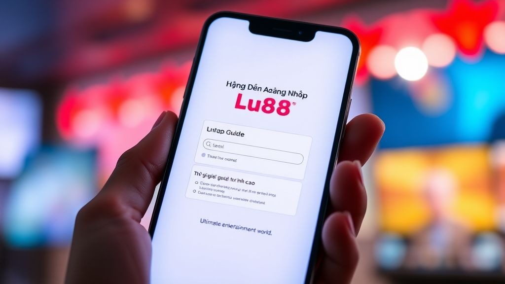 Đăng nhập Lu88 - Truy Cập Thế Giới Giải Trí Đỉnh Cao Một Cách Dễ Dàng và An Toàn