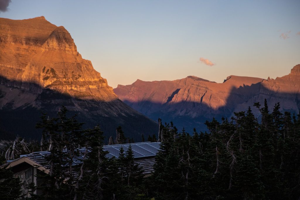 Solar’s Relentless Growth Is Changing the Energy Mix Rows of solar panels at sunset